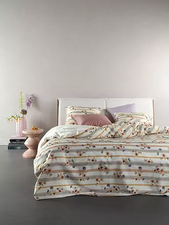 ESSENZA | Satin-Bettwäsche ROSELINA 70x90cm/140x200cm Vanilla | 